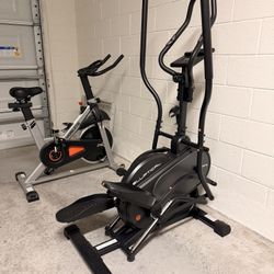 Elliptical Exercise Machine And Bike 