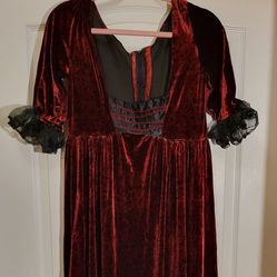 Halloween Medieval or Victorian Style Dress