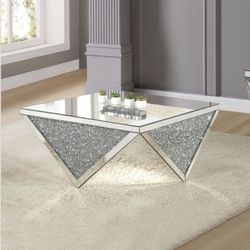 Glam Mirrored Coffee Table Brand New In Box Firm Price $670