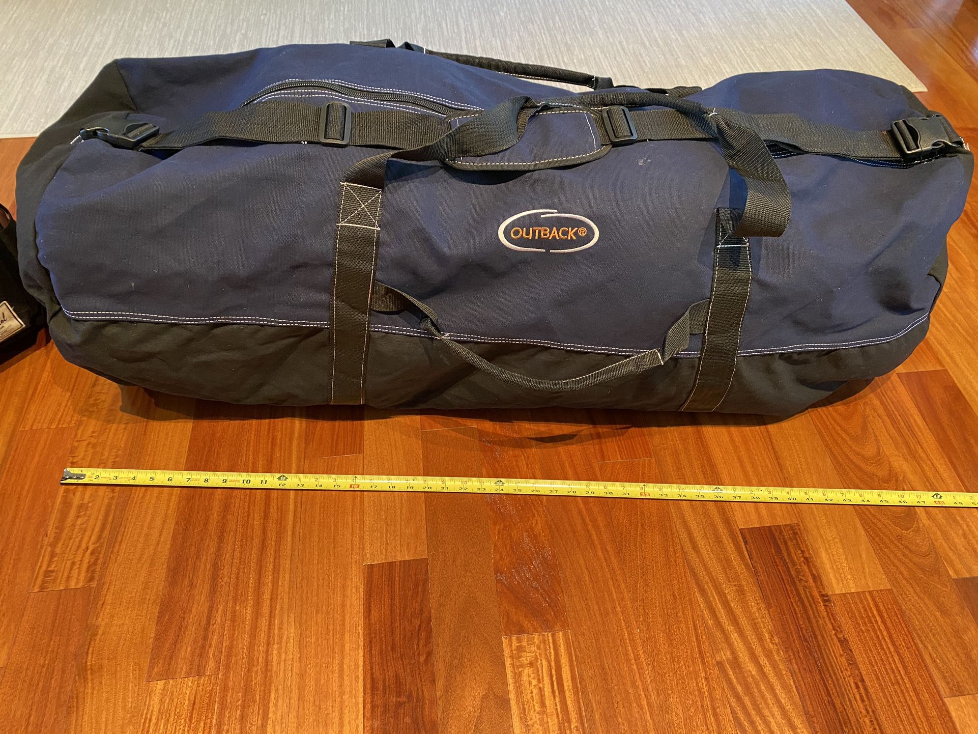 Giant Size Duffle Bag- Outback, Camping, Travel 48inch X 20inch