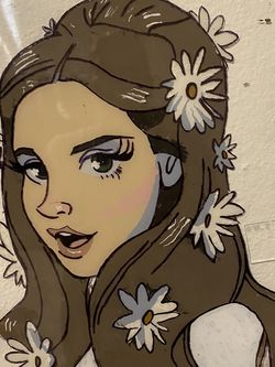 Lana Glass Painting