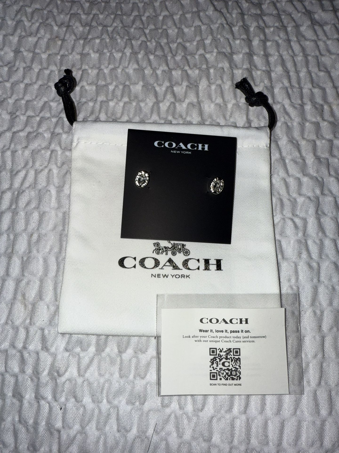 Coach Stud Earrings