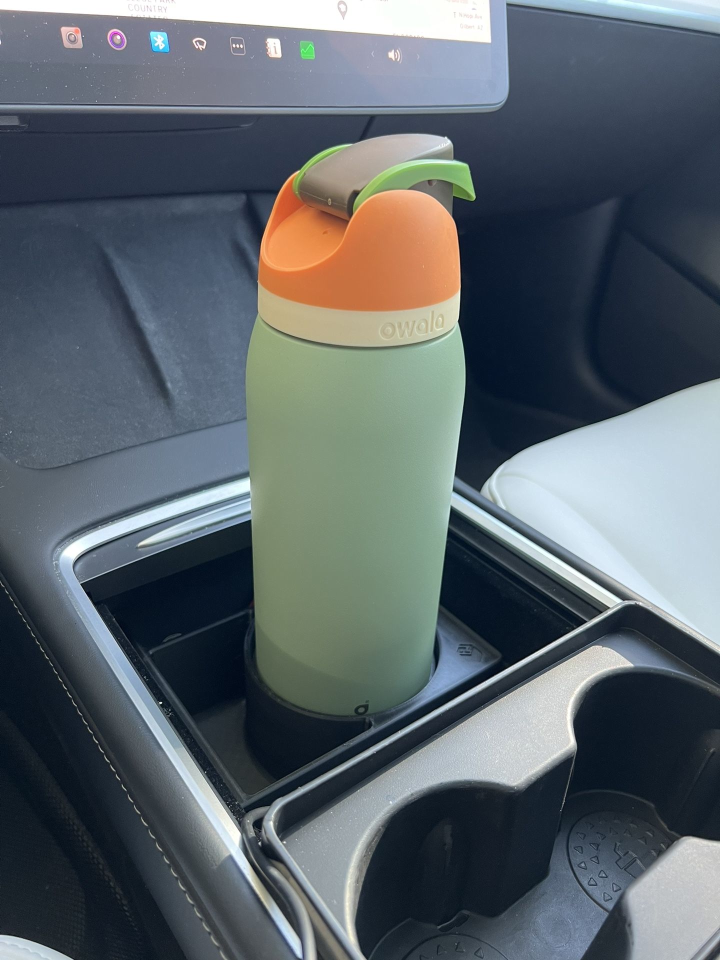 Tesla Model 3/Y HydroFlask Owala Generic 40oz Water Bottle Cup Holder Adapter Center Console
