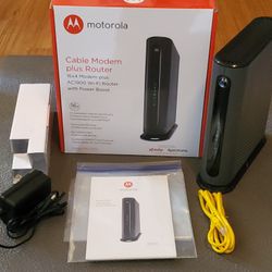 Motorola Modem Router Combo