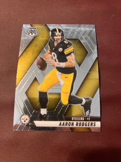 Aaron Rodgers Mosaic NFL Trading Card Steelers #8
