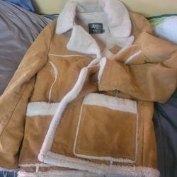 Genuine Leather Jacket, Men's 
