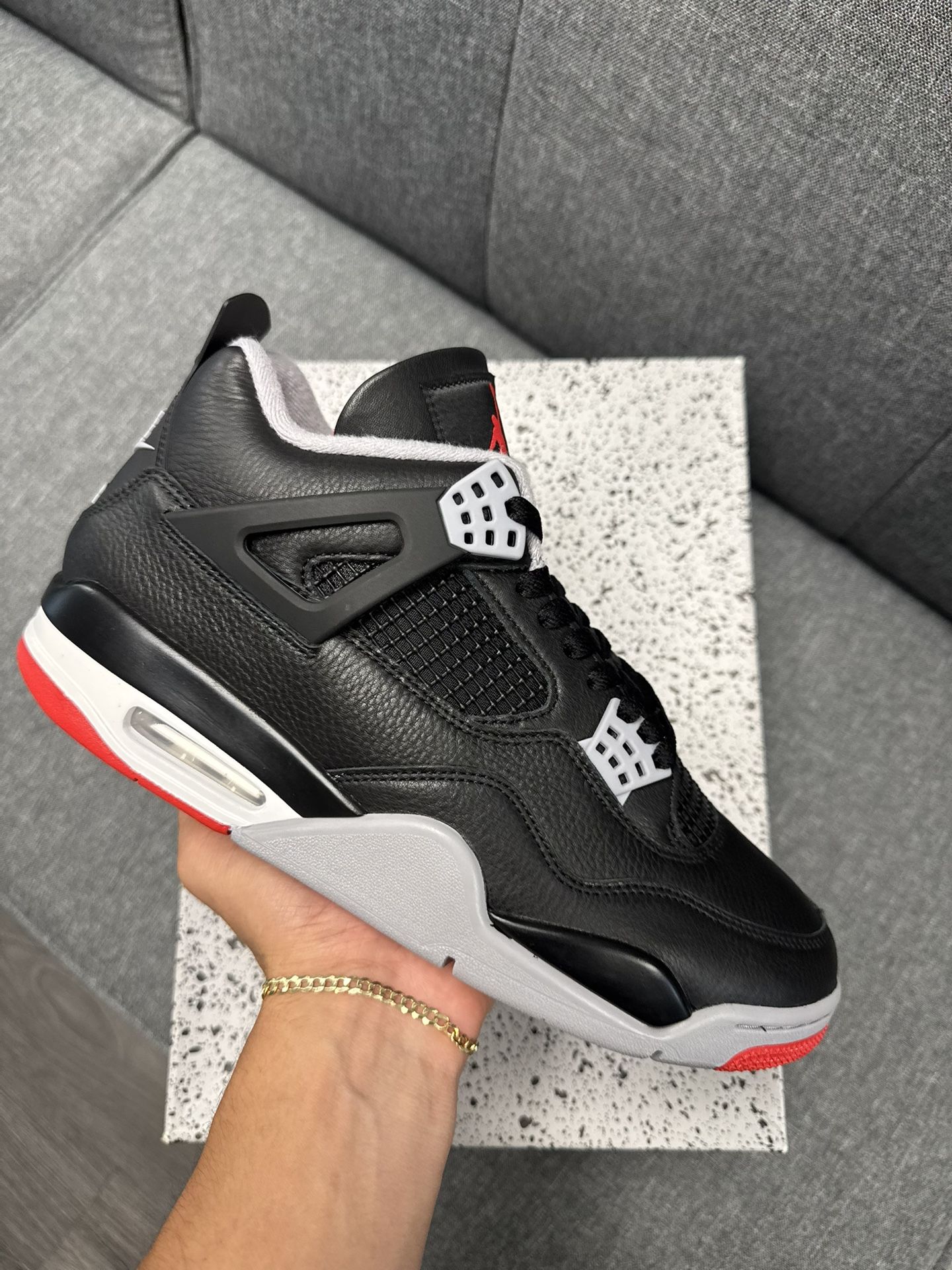 Jordan 4 Bred Reimagined