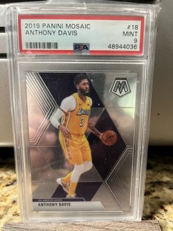 2019 Panini Marquee Anthony Davis Psa MINT 9