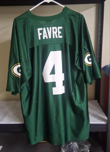 Brett Favre Green Bay Packers #4 Jersey Polyester NFL Players XL