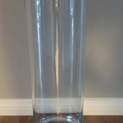 Cylinder Decoration Glass Vase