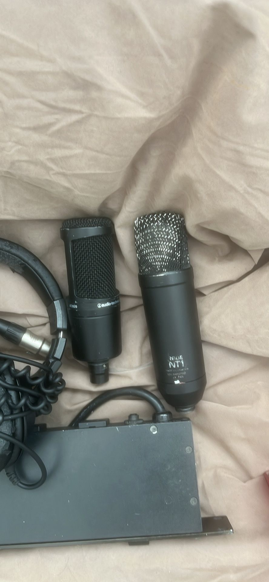STUDIO MICROPHONE AND OTHER EQUIPMENT