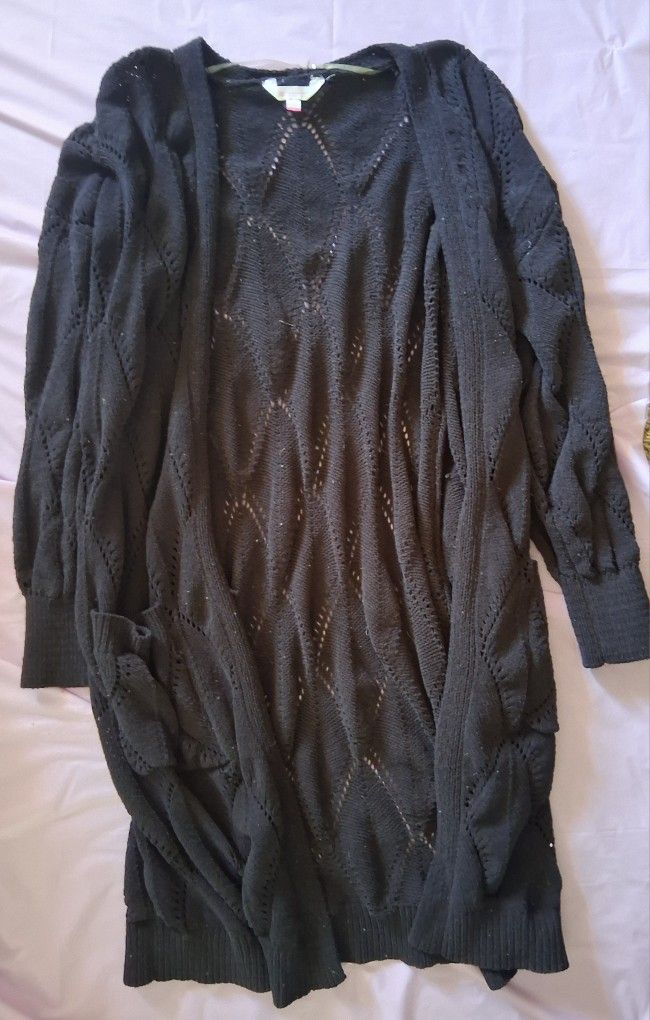 NoBo Extra Long Knit Cardigan
