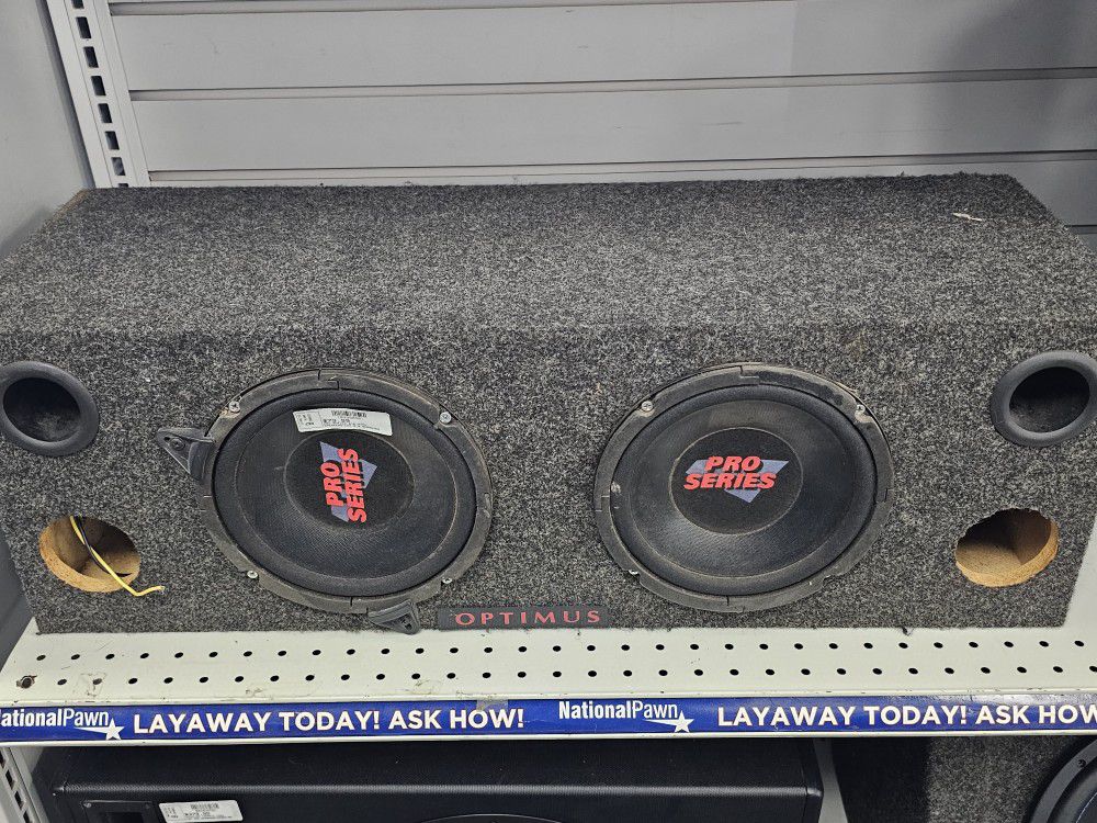 Pro Series 8" Subs. ASK FOR RYAN. #10(contact info removed)