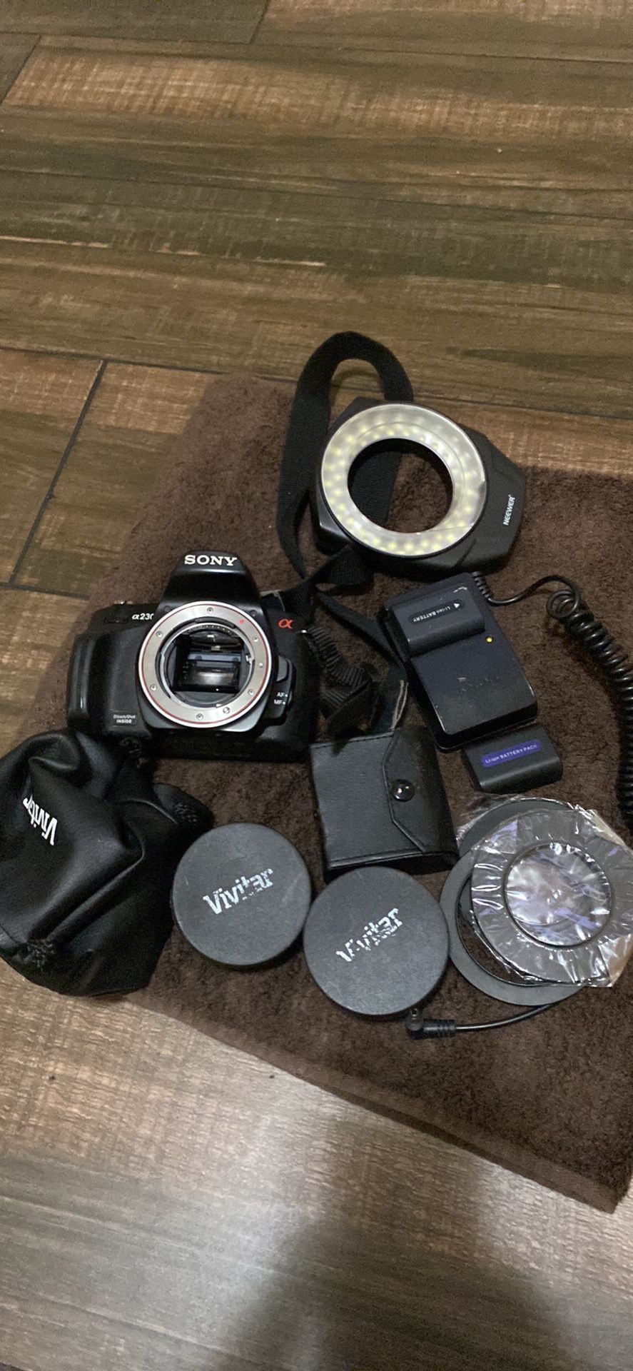Sony Ax 230 Camera Area
