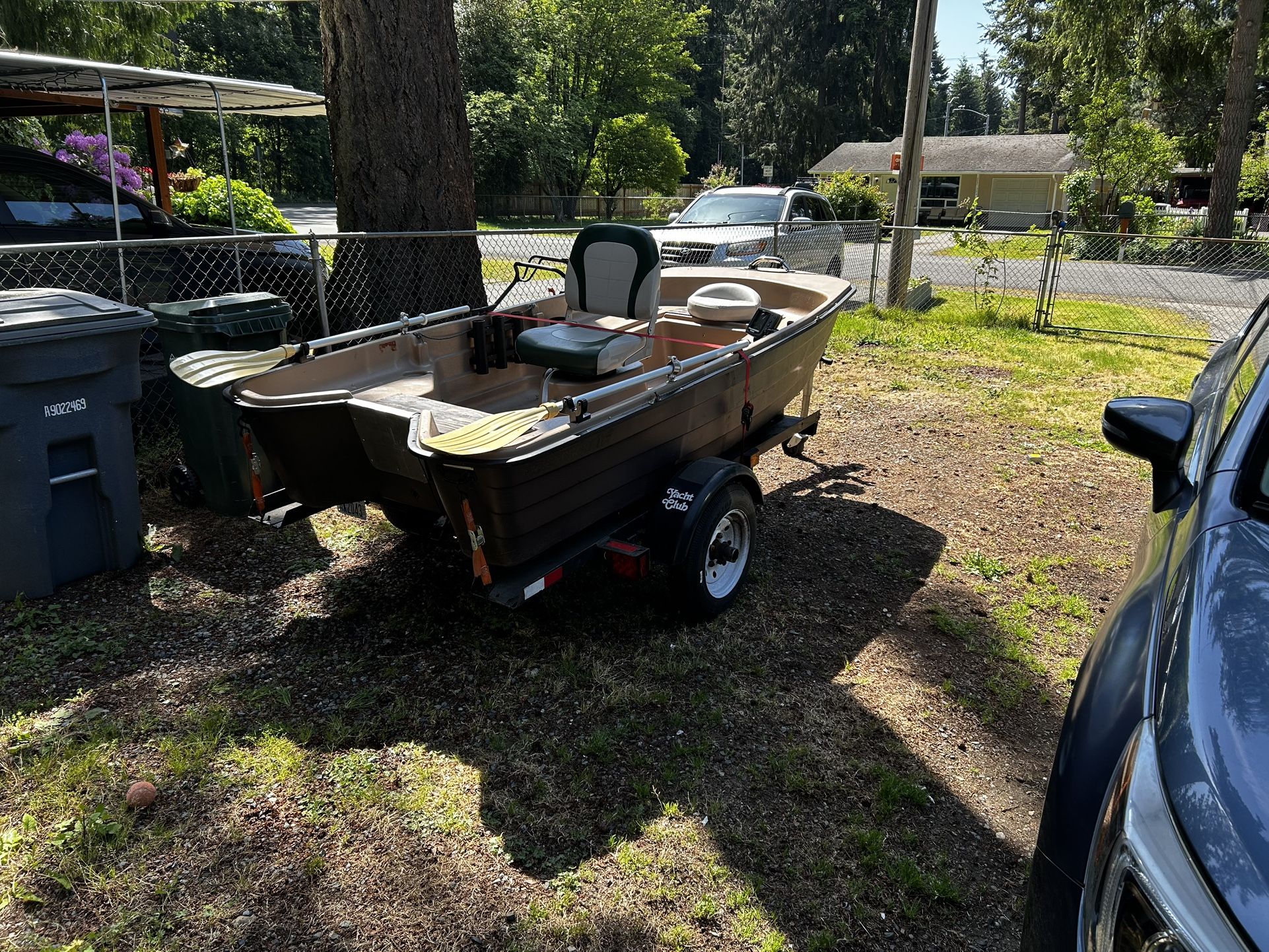 Watertender 11 boat With Trailer