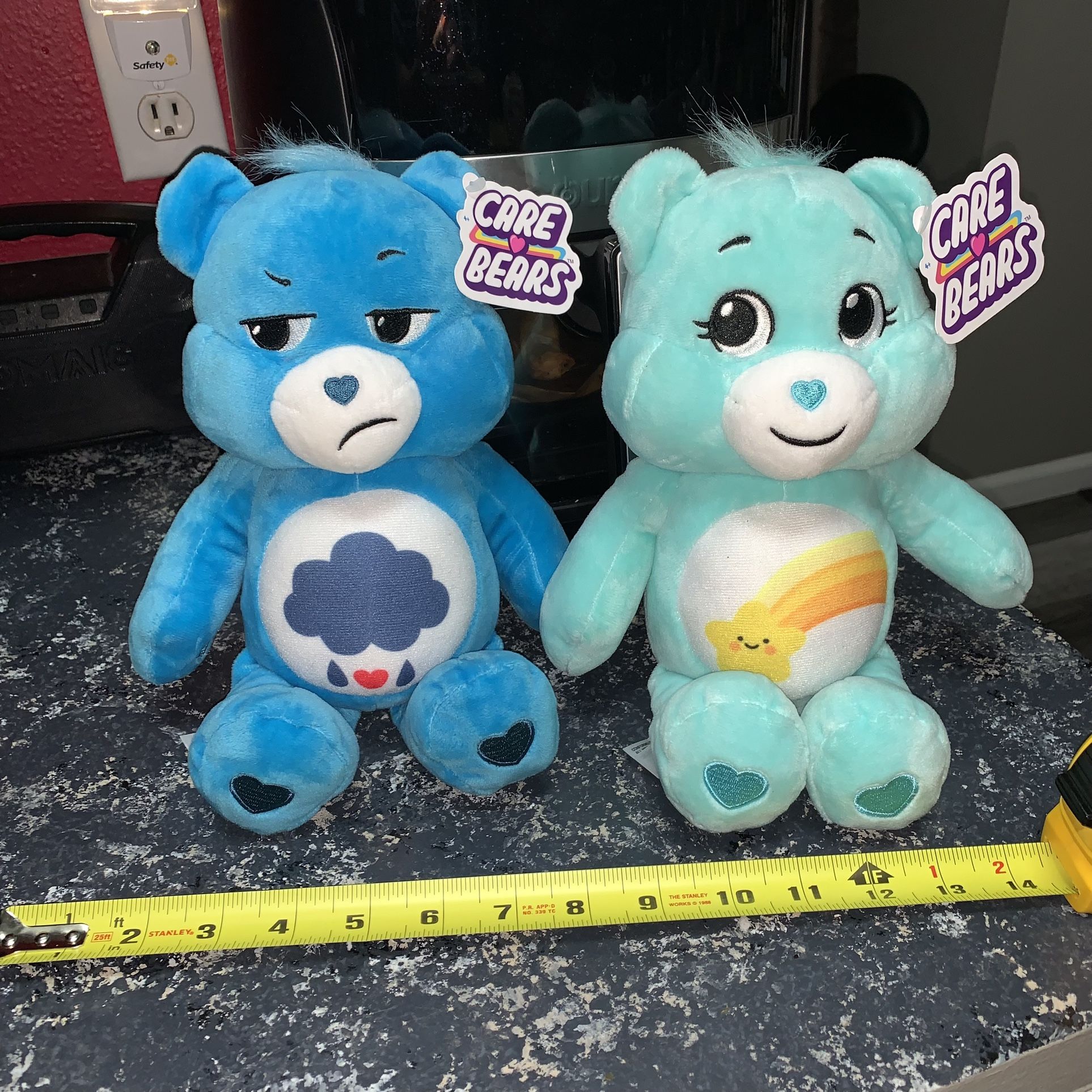 (CHOICE of 2) NEW PLUSH CARE BEARS