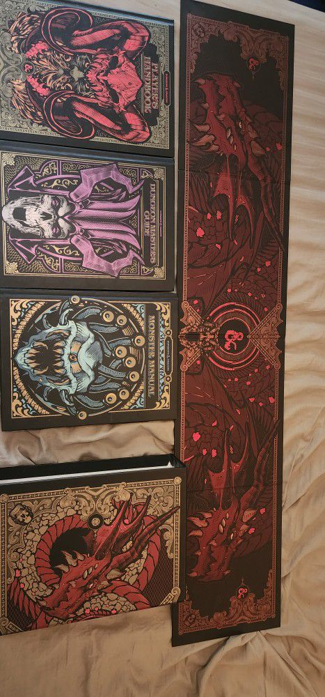 D&d Limited Edition Alternate Artwork 5E Core Rulebook Set