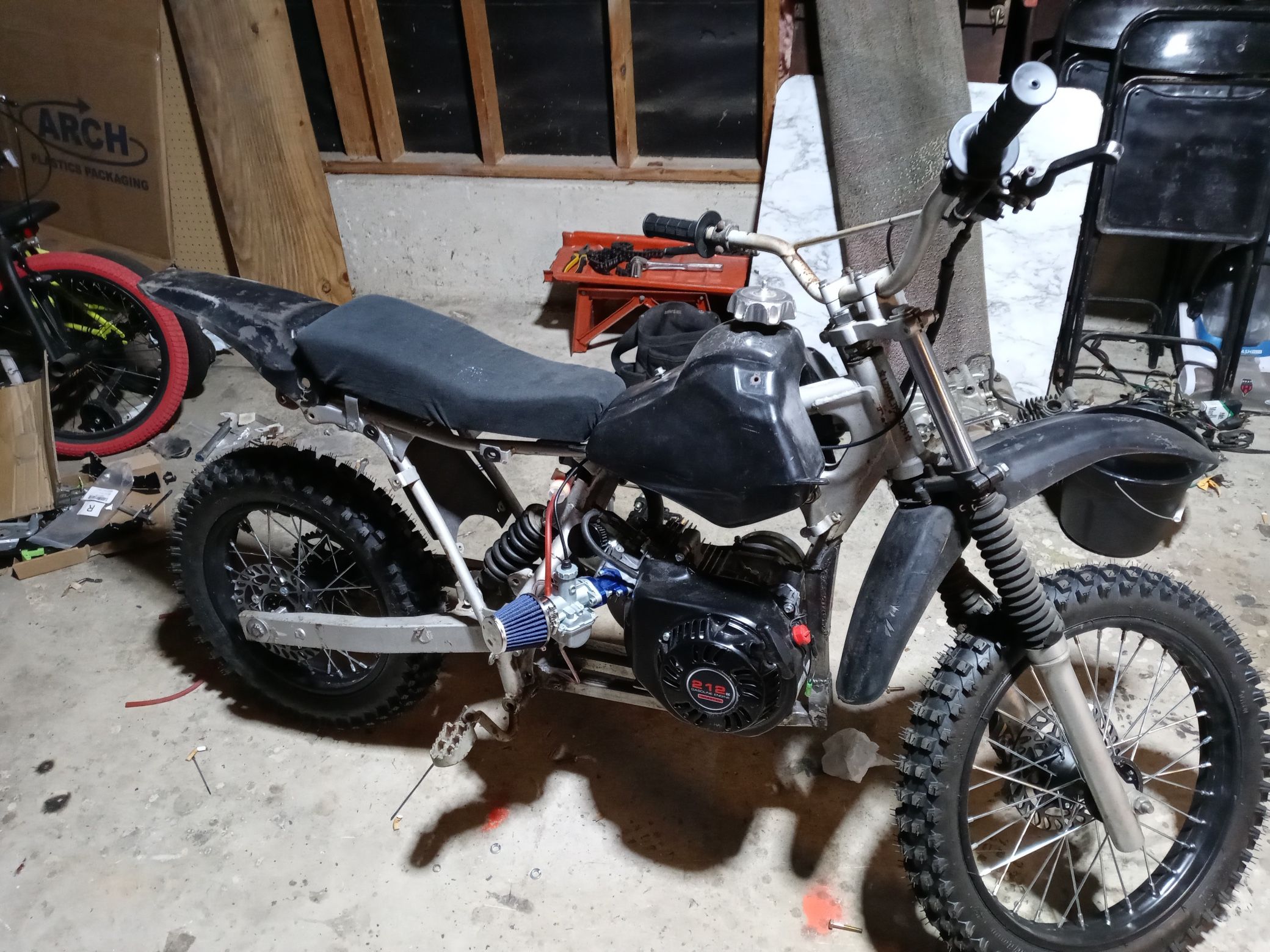 predator 212cc bike