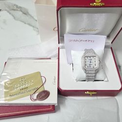 Bussdown Cartier santos arabic numbers