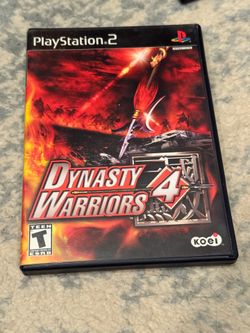 Dynasty Warriors 4 (Sony PlayStation 2, 2003) PS2 Black Label CIB Tested