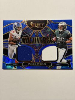 Saquon Barkley multiverse dual patch