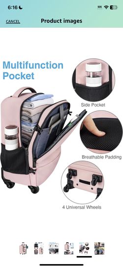 40l travel backpack uk Travel Backpack, Large Capacity 40L, Carry-On, Business Backpack, Travel Bag, Bag, Rucksack, Men's, Multi-Functional, 17.3-Inch PC Compatible, Water R