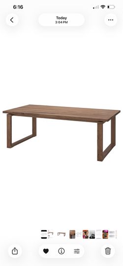 7 FOOT OAK VENEER DINNIG TABLE