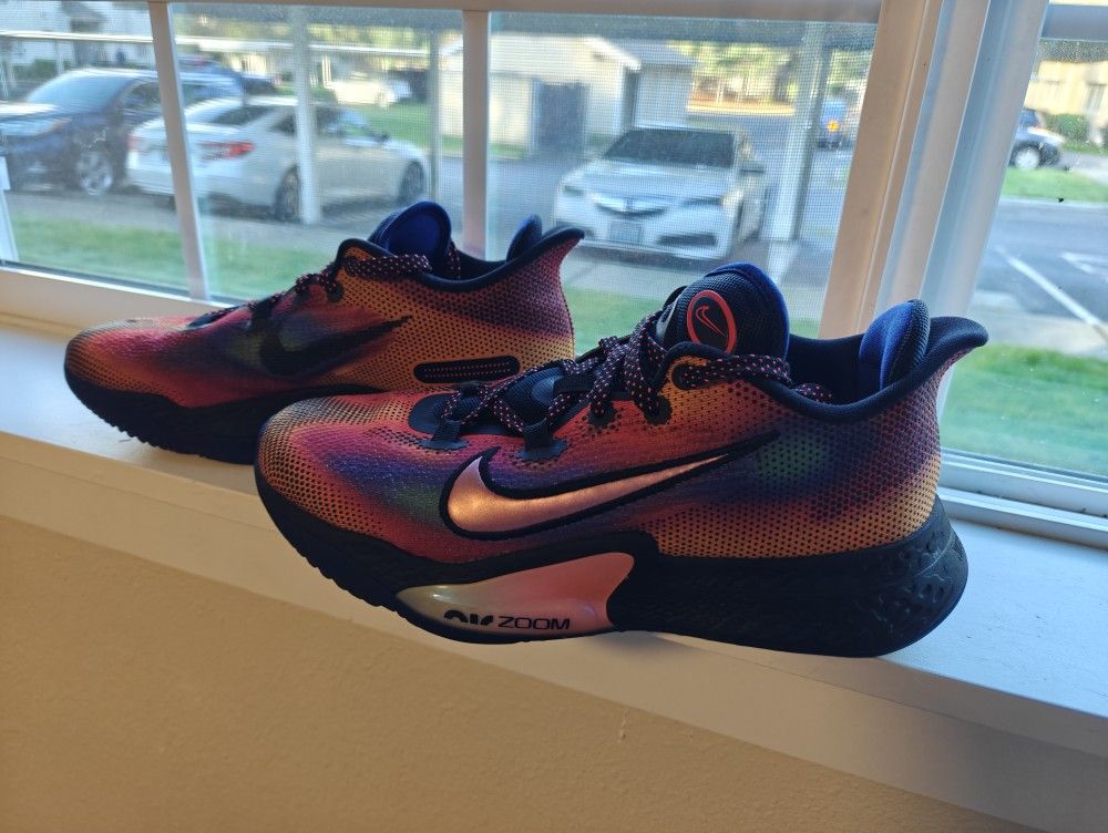 Nike Shoes Mens 9.5 Air Zoom BB NXT Heat Map Basketball Lace Up CK5707-401