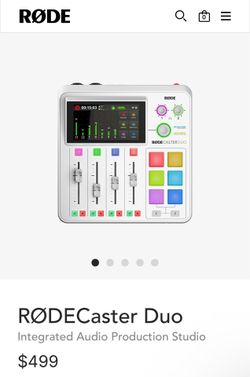 RØDECaster Duo (White) | New In Box | Never Used