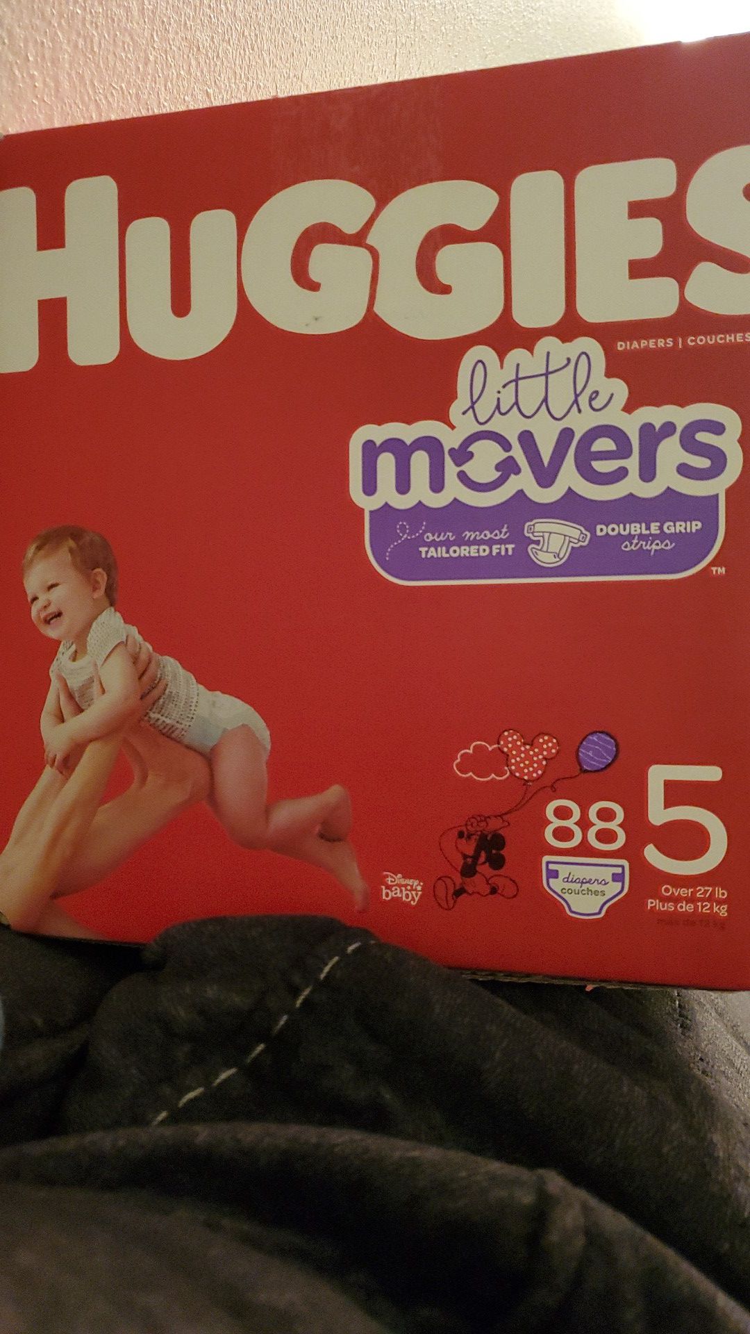 Huggies little movers Size 5