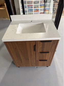 Vanity 30 wide x 22