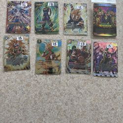 Dragon ball cards hits