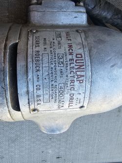 Dunlap 1/2 Electric Drill