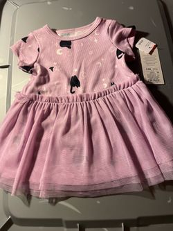 Baby girls cat dress