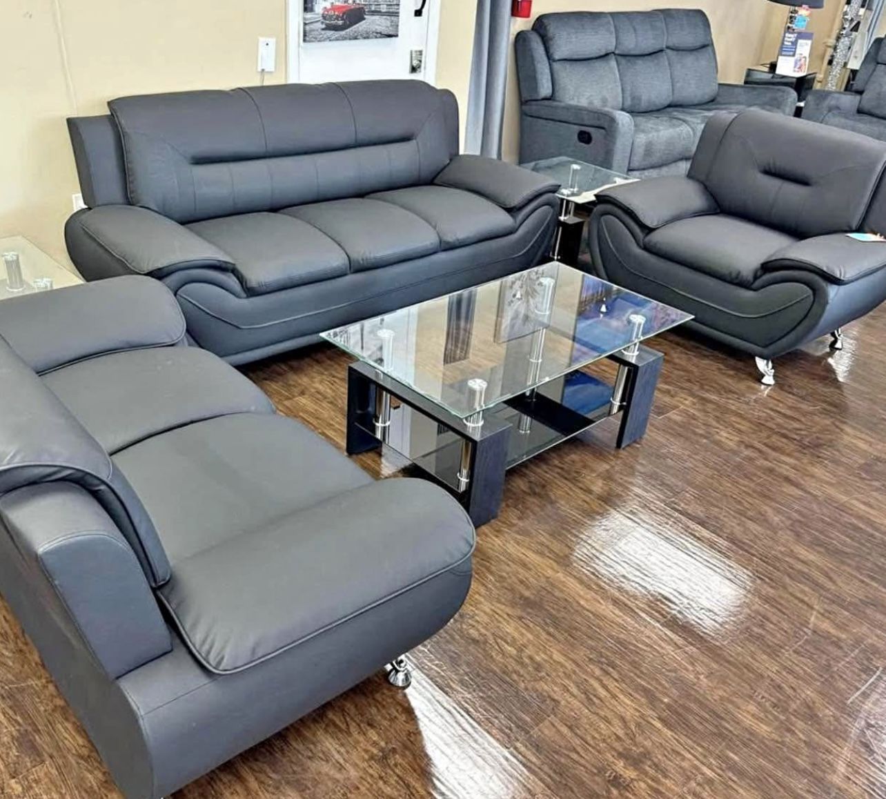 Huge Sale!! Sofa, Loveseat, Chair Only $788!! Amazing Living Set On Huge Discount🎉🎉🎉