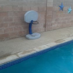 Pool Side Basket Ball Hoop/ Volley Ball Net