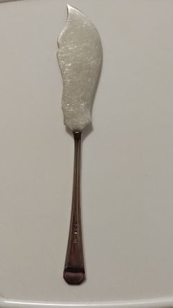 $25 Antique Mappin & Webb STERLING STAMPED Butter Knife $25