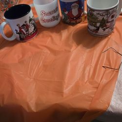 Christmas Cups All 4