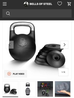 Bells of Steel 12-32kg Adjustable Kettlebell