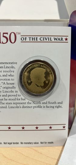 Civil War Token Coin - Only $5