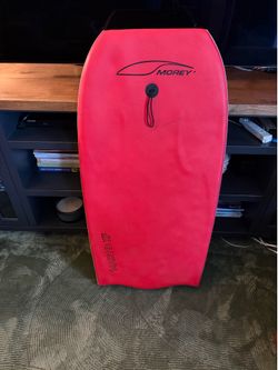 MOREY MACH 9 : XF Bodyboard Boogie Board 42” - White / Red (No Leash)