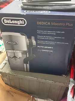 Brand new Save to FavoritesDe'Longhi ® Dedica Maestro Plus Espresso Machine De'Longhi ® Dedica Maestro Plus Espresso Machine