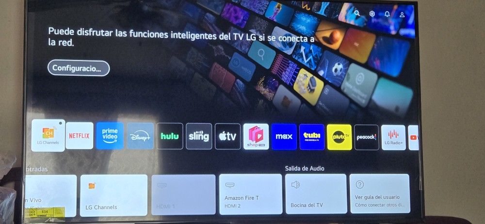 Lg Smartv 65" 4k