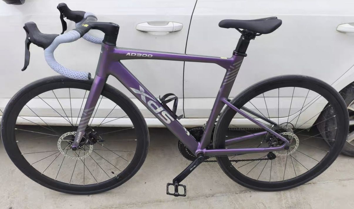 AD300 Road Bike Purple | 700C LightweightAluminum Frame | Shimano 14Speed size51 22lbs