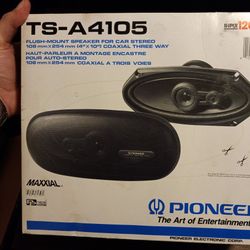 Never Used Pioneer 4x10" Car Stereo Speakers 