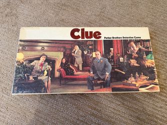 Vintage Clue Board Game - All pieces included