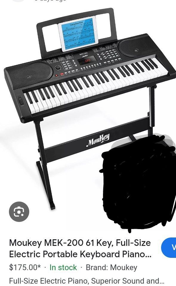 Keyboard With Stand