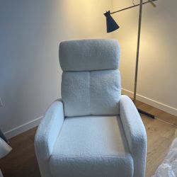 White Recliner Chair