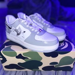 Bape Star Gray Camo Size 11