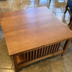 Oak Coffee Table 